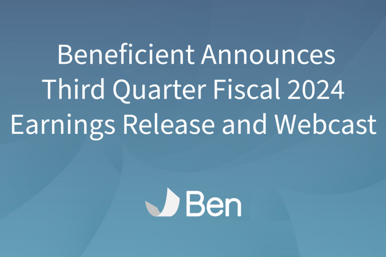 Beneficient-third-quarter-fiscal2024-earnings-release-webcast