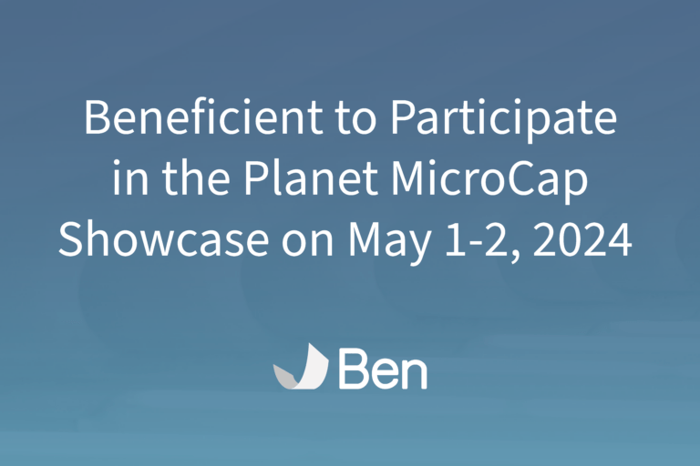 Beneficient to Participate in the Planet MicroCap Showcase on May 1-2, 2024