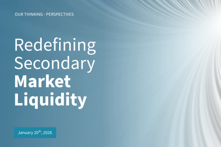 Redefining Secondary Market Liquidity