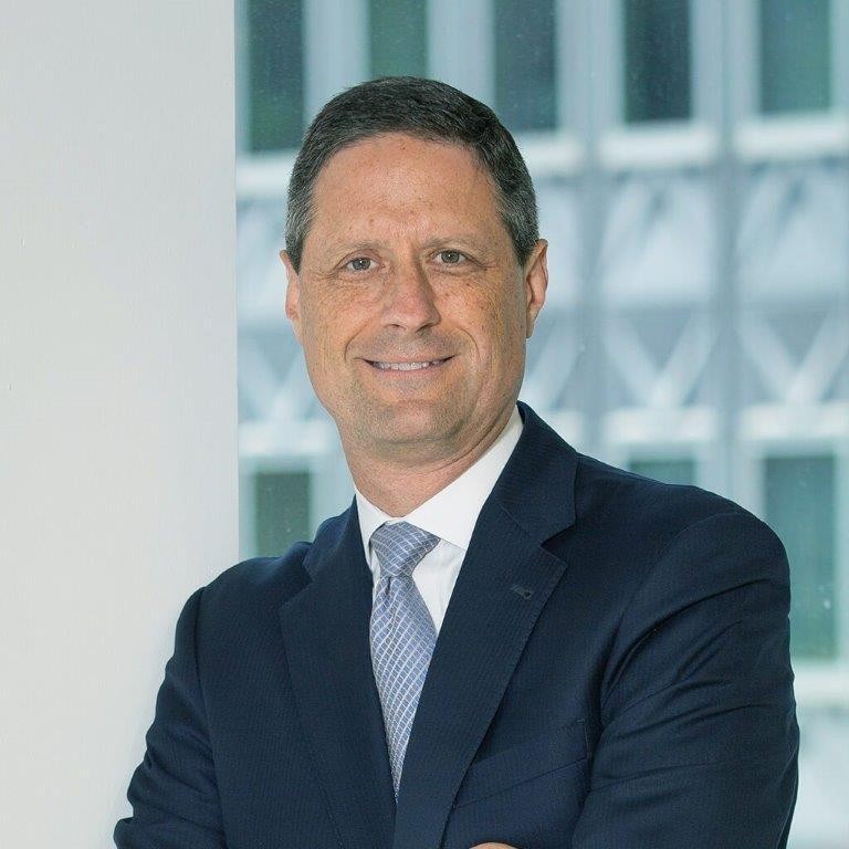 Stylized formal portrait of Derek Fletcher.