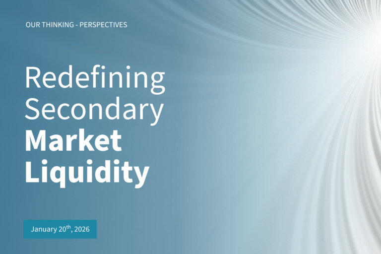 Redefining Secondary Market Liquidity