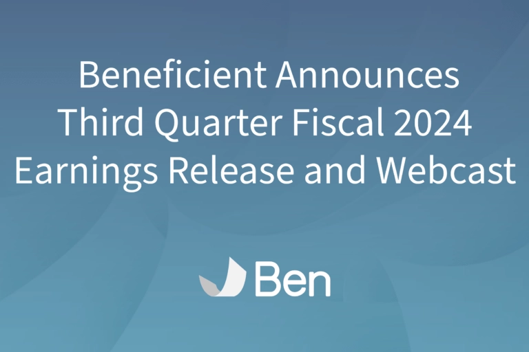 Beneficient-third-quarter-fiscal2024-earnings-release-webcast