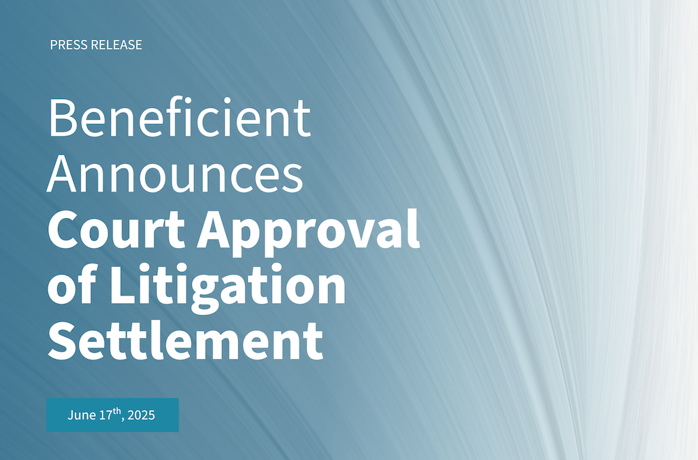 Ben_17-June-Press-Release_Visual Beneficient Announces Court Approval of Litigation Settlement